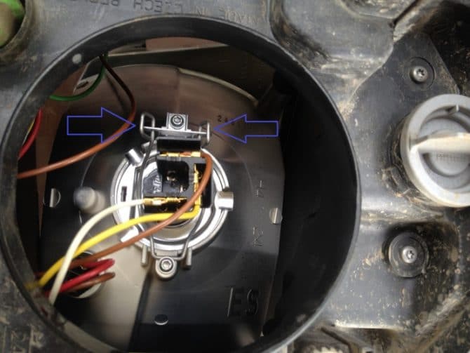 Premahvane sur le bloc de lampat pour kasi svetlini