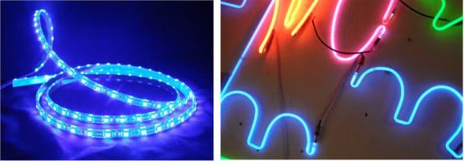 Bande LED et néon