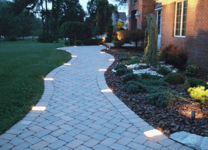 Eclairage pour piétons