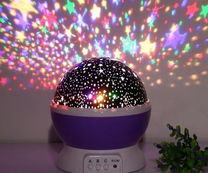 Veilleuse multicolore