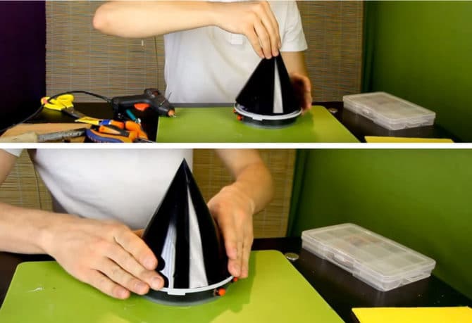 Zalepvane sur un cône