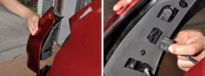 Feux arrières pour Renault Sandero