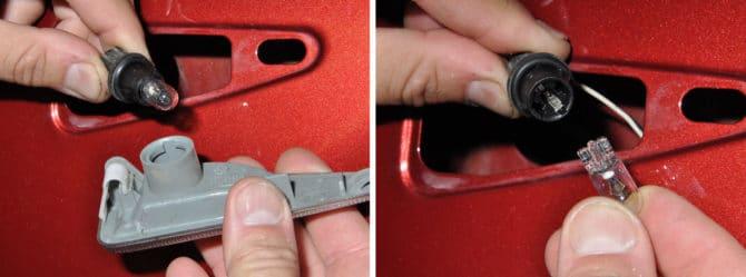 voyant de page pour répéteur