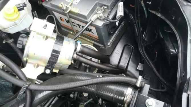 réservoir pour servocommande