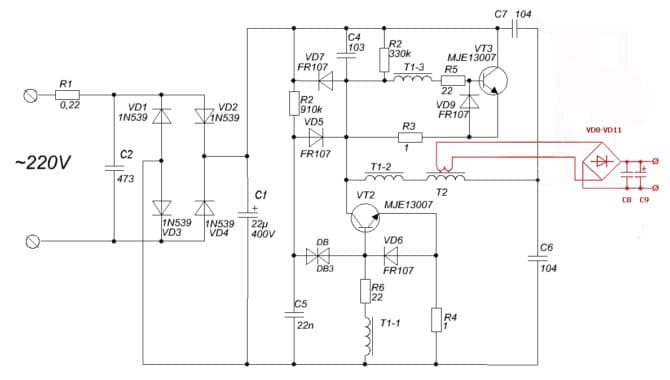  impulsivement zahranvane, chaîne