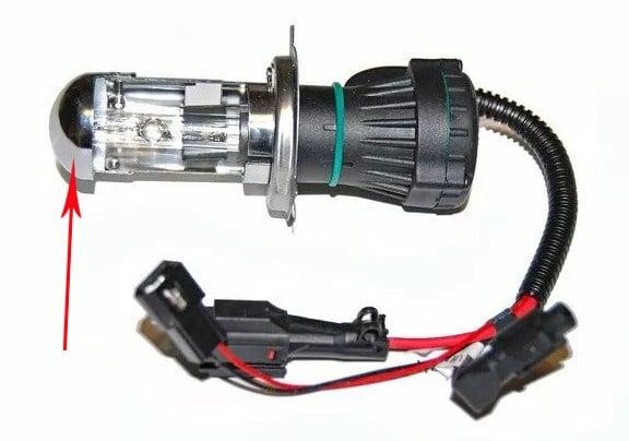 capuchon pour réflecteur