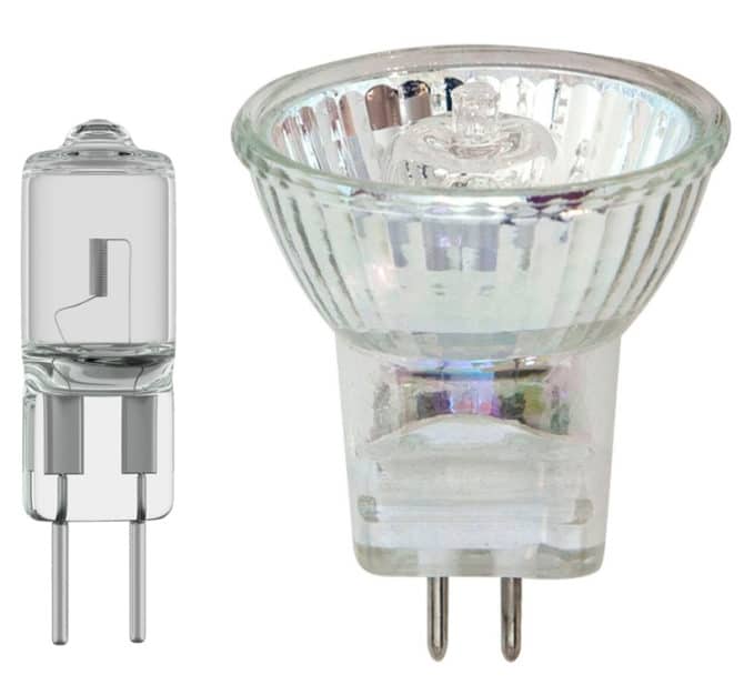 lampes halogènes miniatures