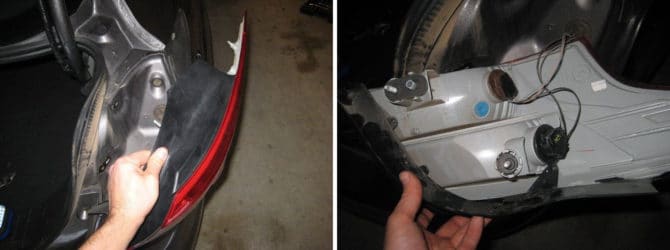 Démontage sur fener