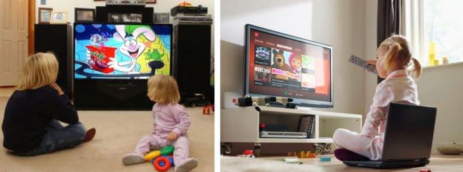 detsa gledat télévision