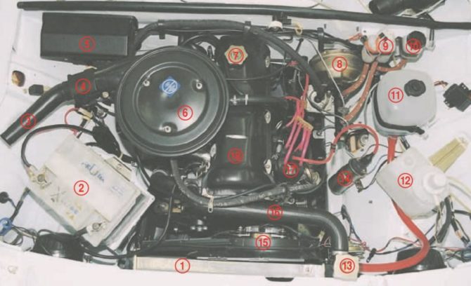 Bloc monté VAZ 2107