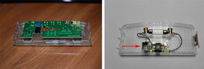 Nids de lampes "Norma" et "Lux"