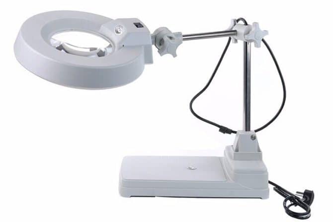 loupe pour pied de lampe ss