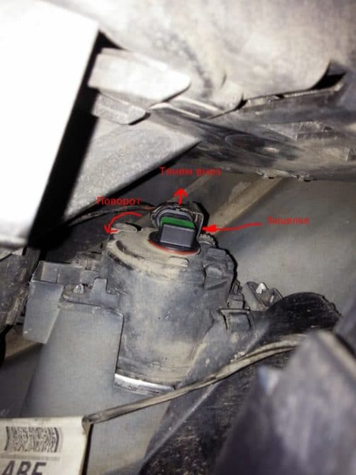 phares antibrouillard dans Ford Focus