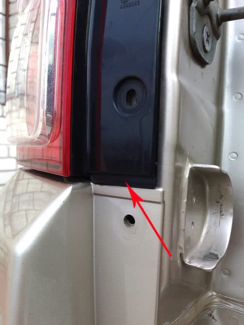 Publié sur le feu arrière