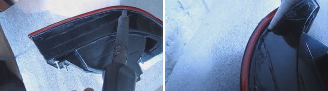 Montirane sur les coques au dos du feu