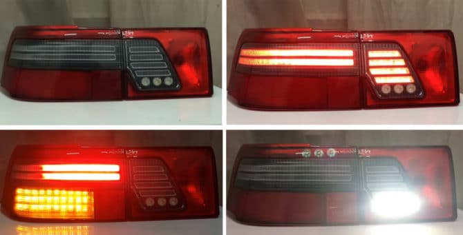 réglage des lignes de feux arrière VAZ 2110