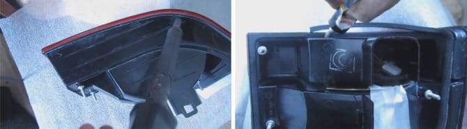 Sglobyavane sur un appareil léger VAZ 2112