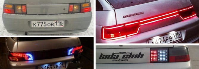 réglage feu arrière