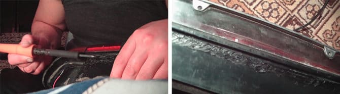 boîtier de feu arrière