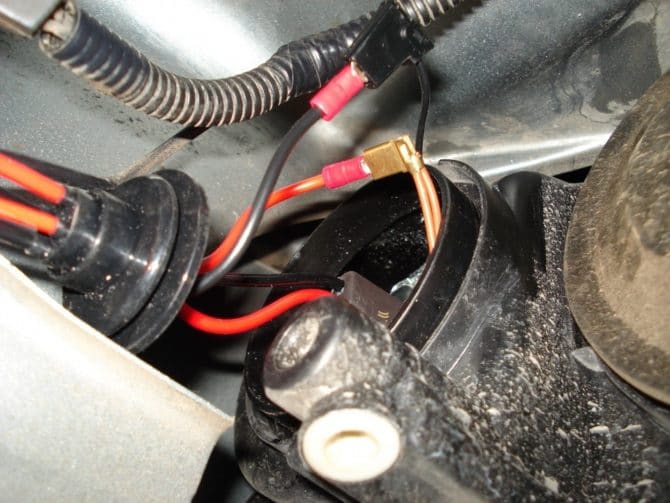 conducteurs sur l'unité d'allumage