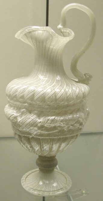 Polylei italien en verre de murano