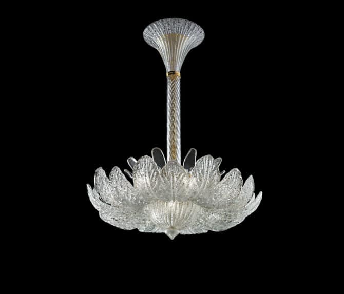 Polylei italien en verre de murano