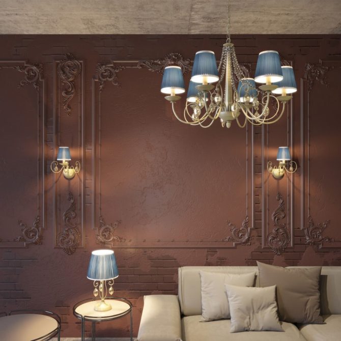 Pregled en lampe de table italienne Odeon Light