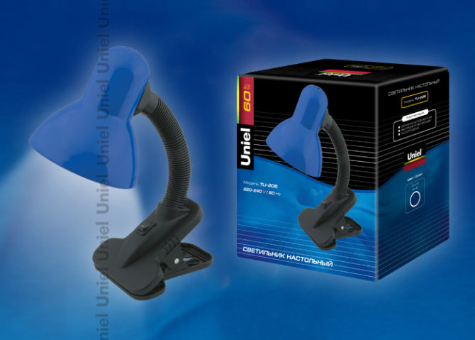 Lampe à poser emboutie Uniel