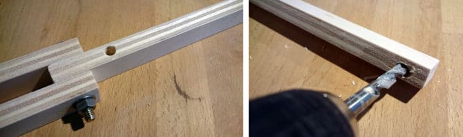 Comment diriger la lampe de table depuis la porte