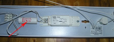 Quel est le démarreur pour une lampe fluorescente?