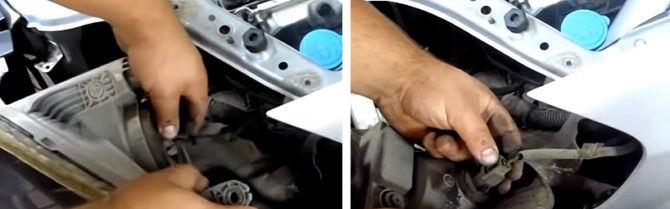 Instructions d'installation et de connexion au bi-xénon dans une voiture