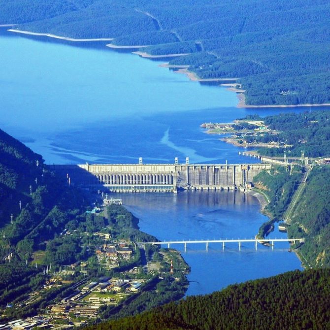 Centrale d'eau et d'électricité de Krasnoïarsk