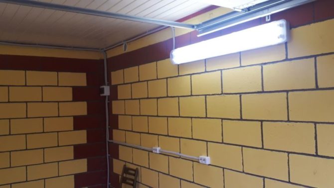 téléphérique de garage