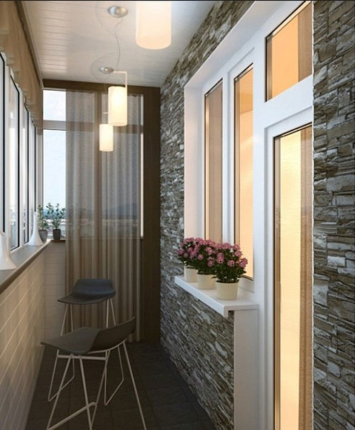 Comment envoyer de l'éclairage au balcon