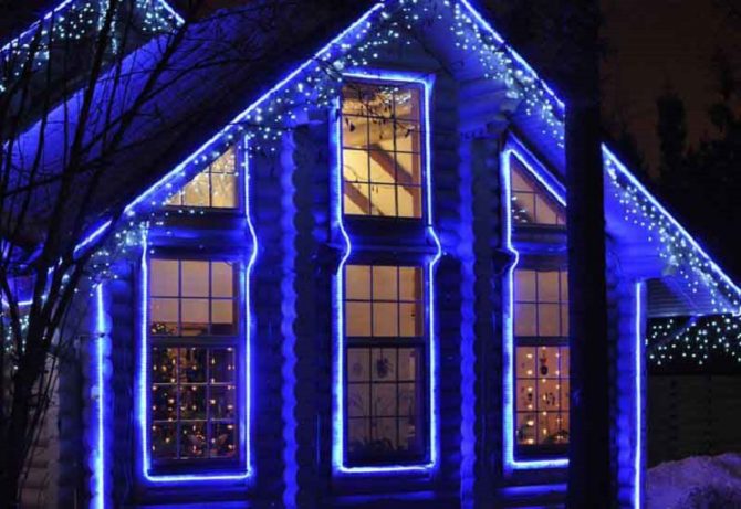Spectaculaire éclaircissement sur la maison de village