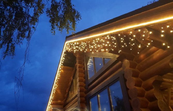 Spectaculaire éclaircissement sur la maison de village