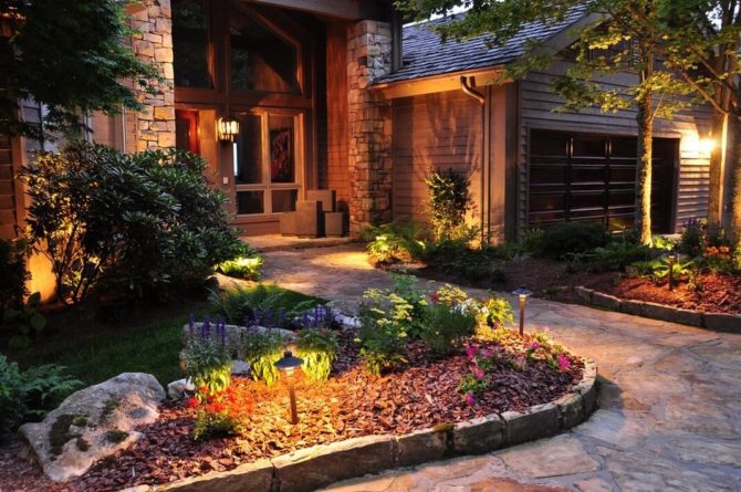 Spectaculaire éclaircissement sur la maison de village